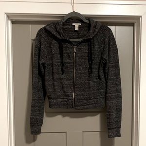 Forever 21 crop zip up